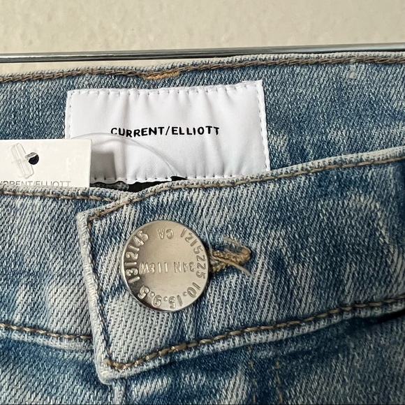 CURRENT/ELLIOTT • The Cut Off Knee Short Size 27 - Picture 12 of 12